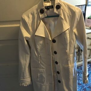 Blanc Noir trench coat